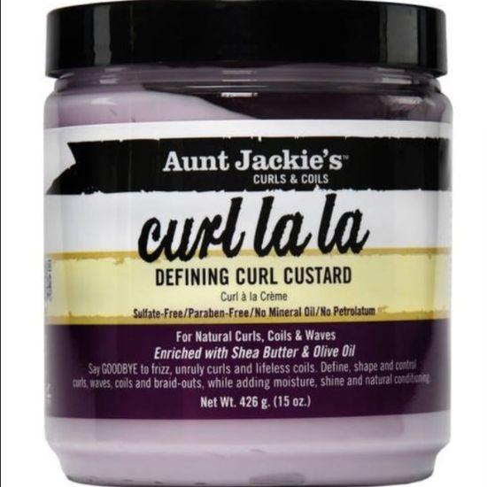 AUNT JACKIE'S curl la la permet de définir et contrôler les boucles, les ondulations, les spirales et les tresses nettes . 