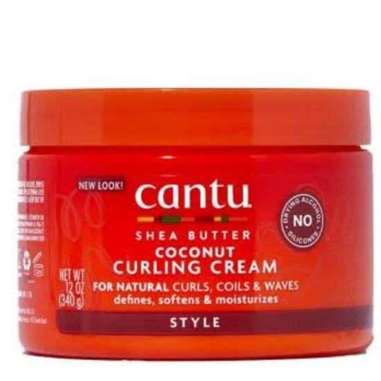 CANTU Coconut curling cream nourrit et hydrate profondément vos cheveux