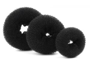 Fabricant de forme de chignon de beignet de gros cheveux en nylon pour les femmes,